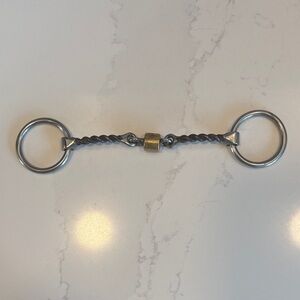 Bowman Sweet Iron Twisted Wire Roller Bristol Bradoon 5”